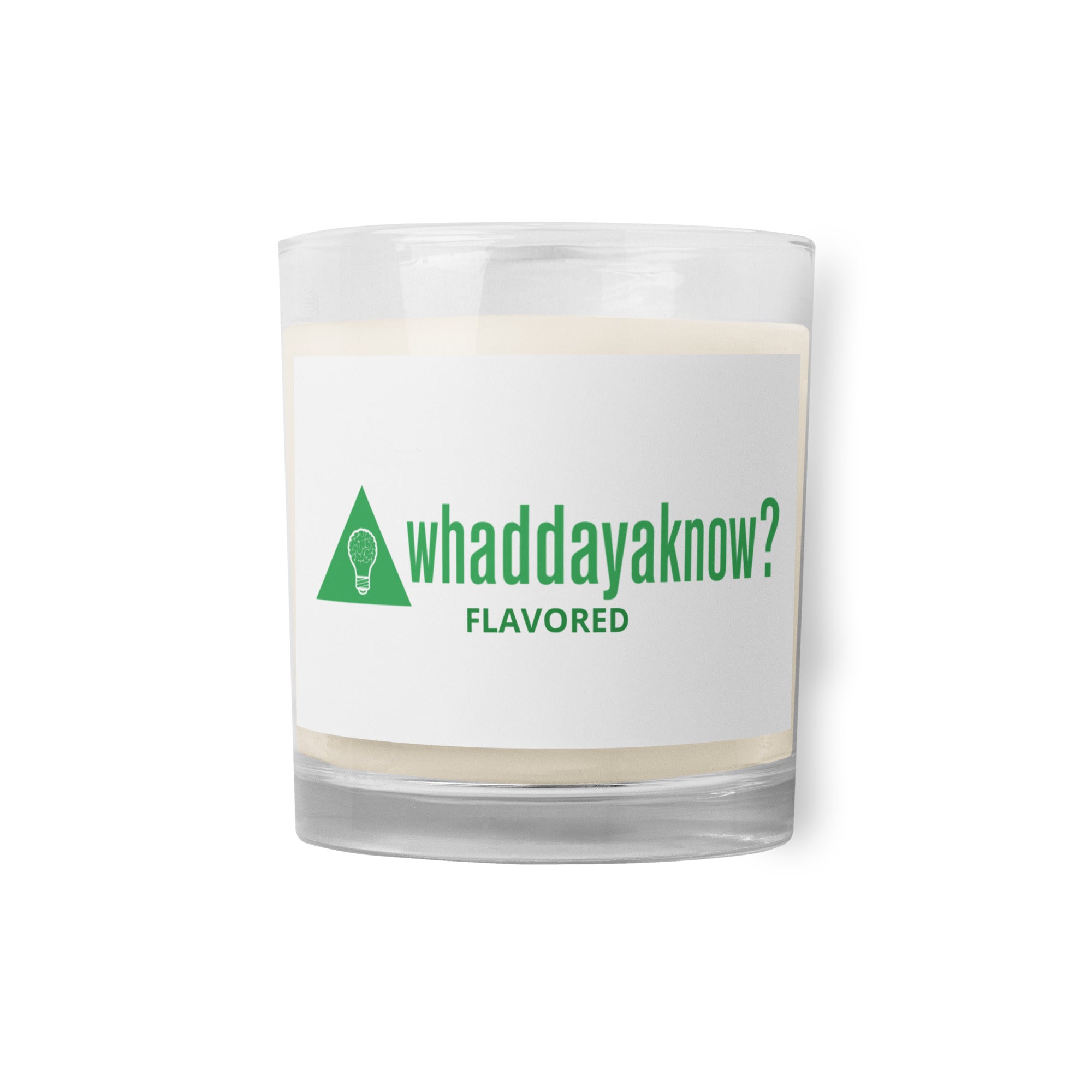 Whaddayaknow? 'Flavored' Soy Wax Candle - Silent Scent Symphony